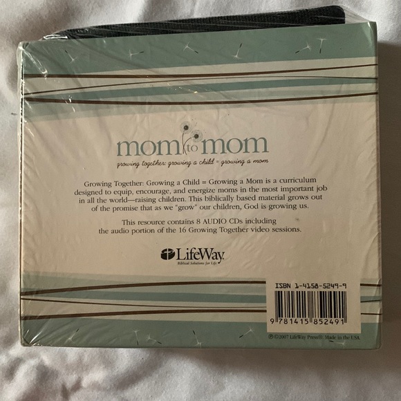 *3 for $25* NWT 8Audio CD’s MOM to MOM growing together with protective case! - Picture 2 of 3